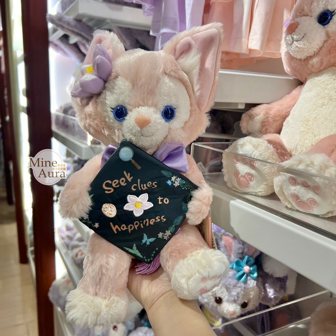 玲娜貝兒 Lina bell 畢業限定 學士帽 紀念 娃娃 玩偶 -香港迪士尼樂園