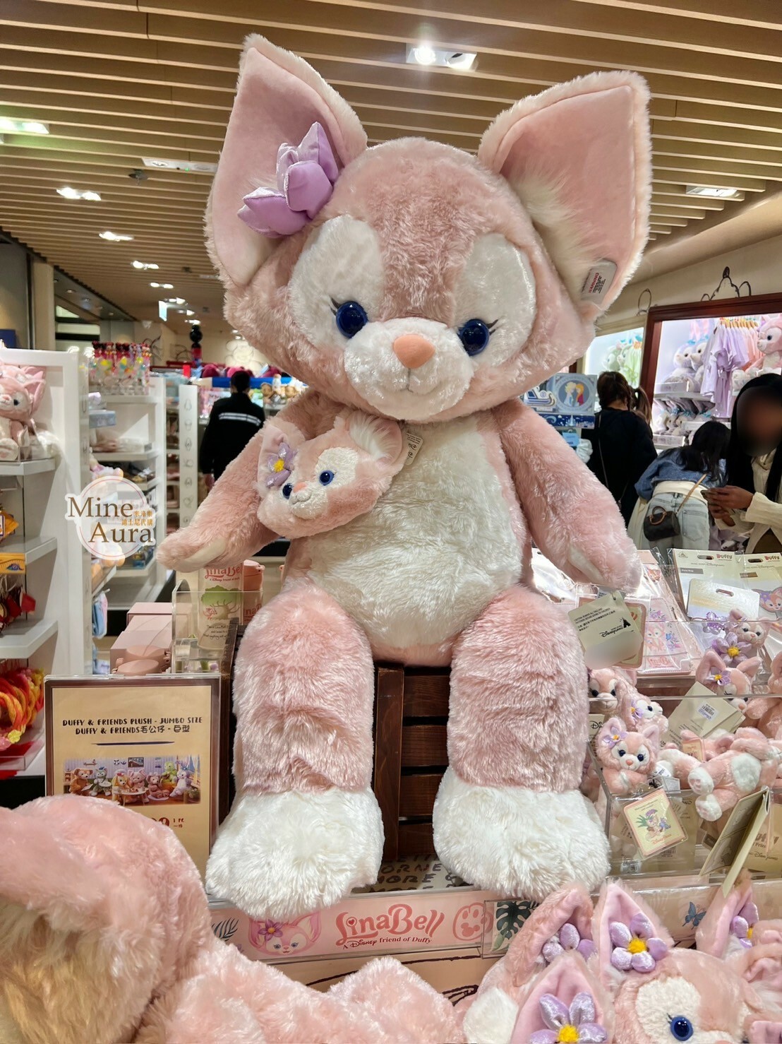 玲娜貝兒 LinaBell M號 娃娃 玩偶 -香港迪士尼樂園