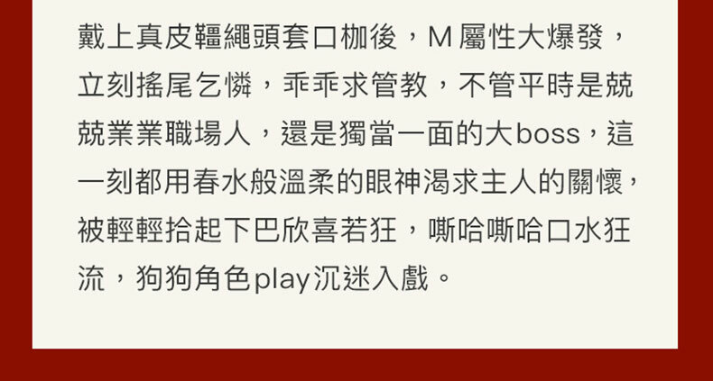 UPKO-真皮韁繩頭套口枷