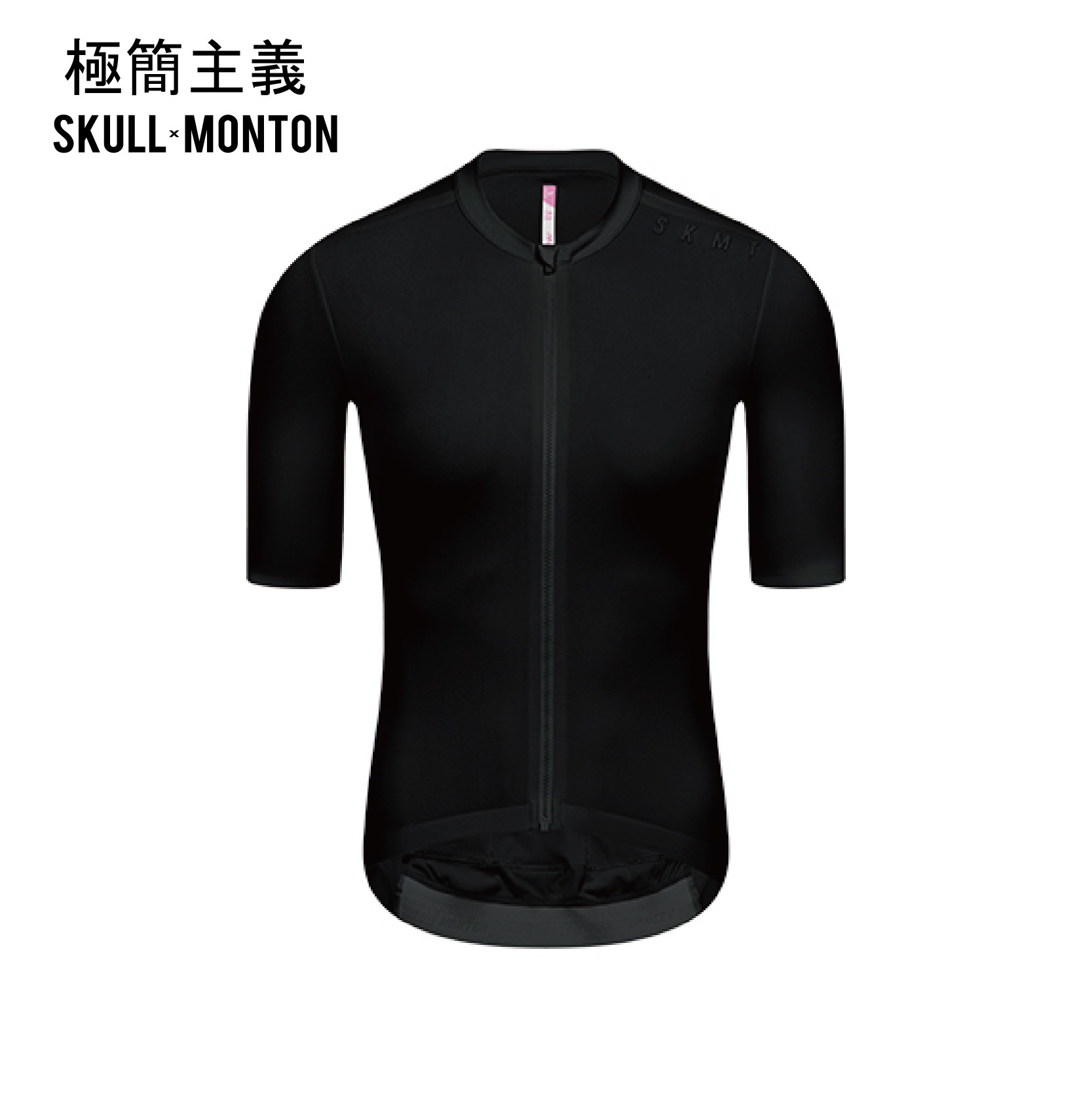 極簡主義黑色女款短上衣