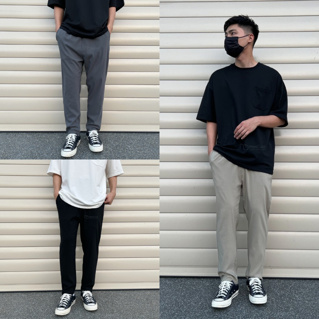 XK625 彈力修身九分褲