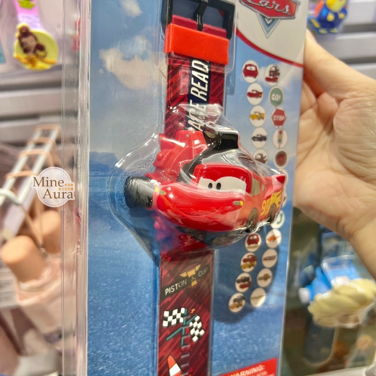 閃電麥坤 Lightning McQueen 造型 兒童 手錶 汽車總動員 Cars -香港迪士尼樂園