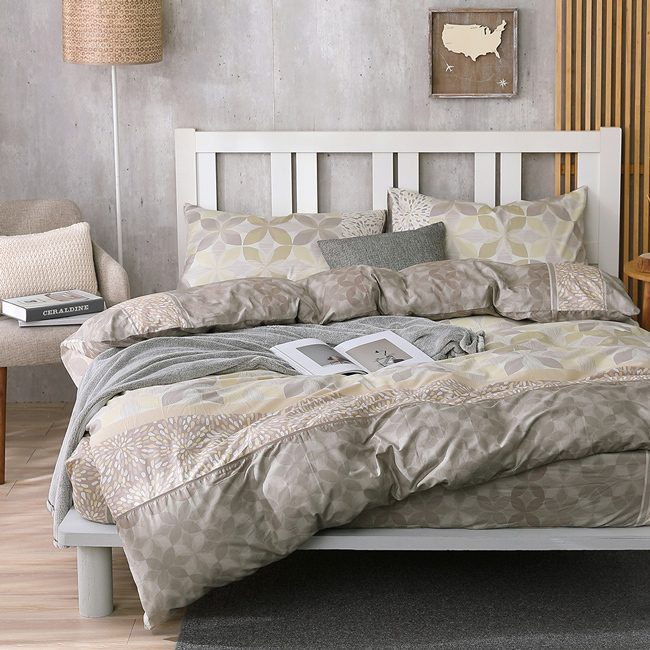 200織精梳棉兩用被  | 2033 朱利安 咖  | 鴻宇