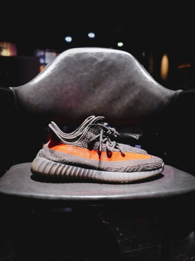 Adidas Originals Yeezy Boost 350 V2 "Beluga Reflective" 灰橘 滿天星 GW1229