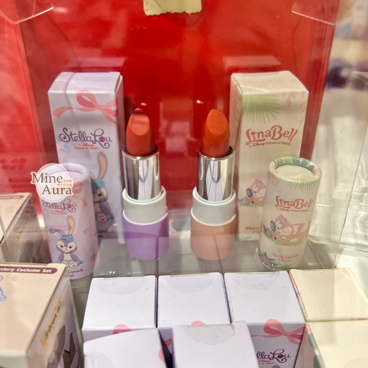 史黛拉露 星黛露 StellaLou 玲娜貝兒 Lina bell 口紅 唇膏 -香港迪士尼樂園