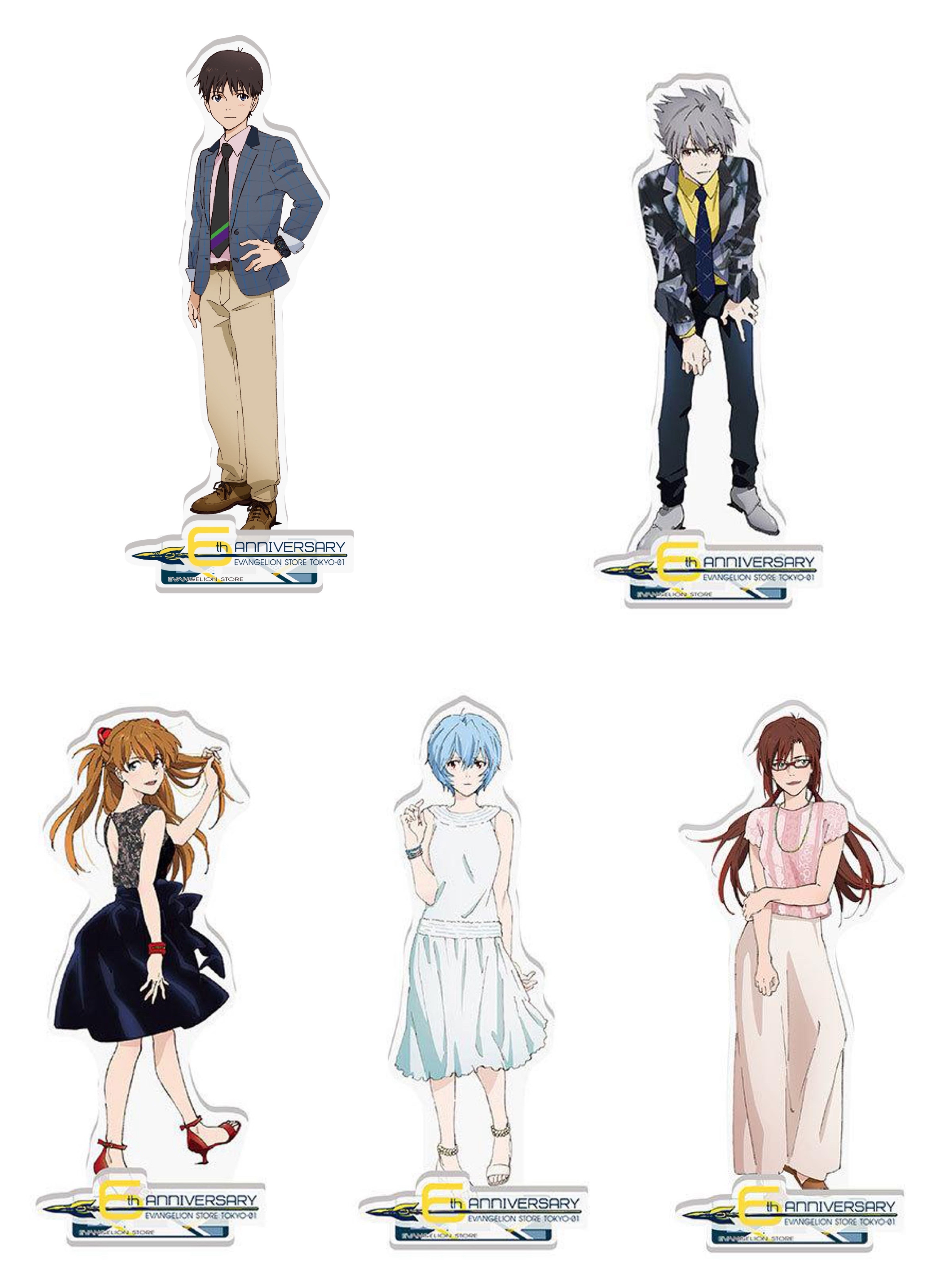 Evastore 預訂2024/7月 EVA STORE TOKYO-01【10周年記念】アクリルスタンド（6周年）