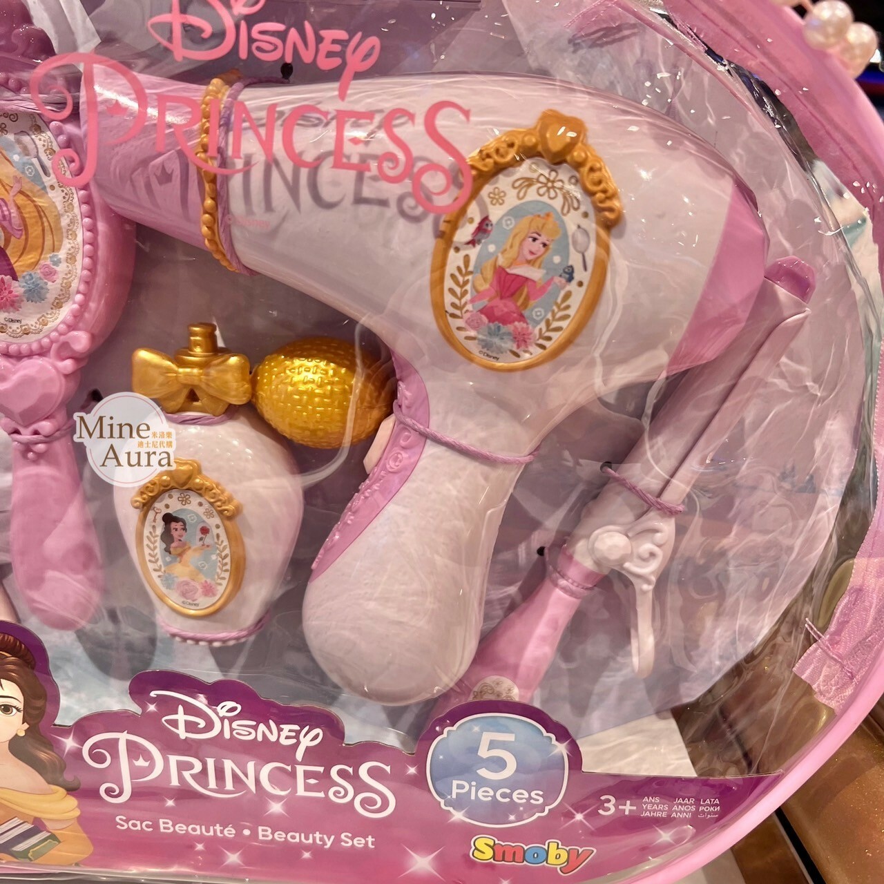 公主系列 Princess Line 公主集合 兒童 美髮 玩具 5入組 -香港迪士尼樂園