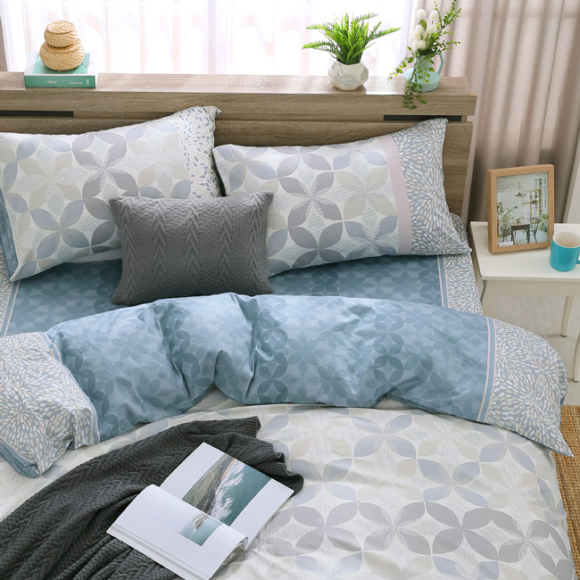 200織精梳棉兩用被  | 2033 朱利安 藍  | 鴻宇