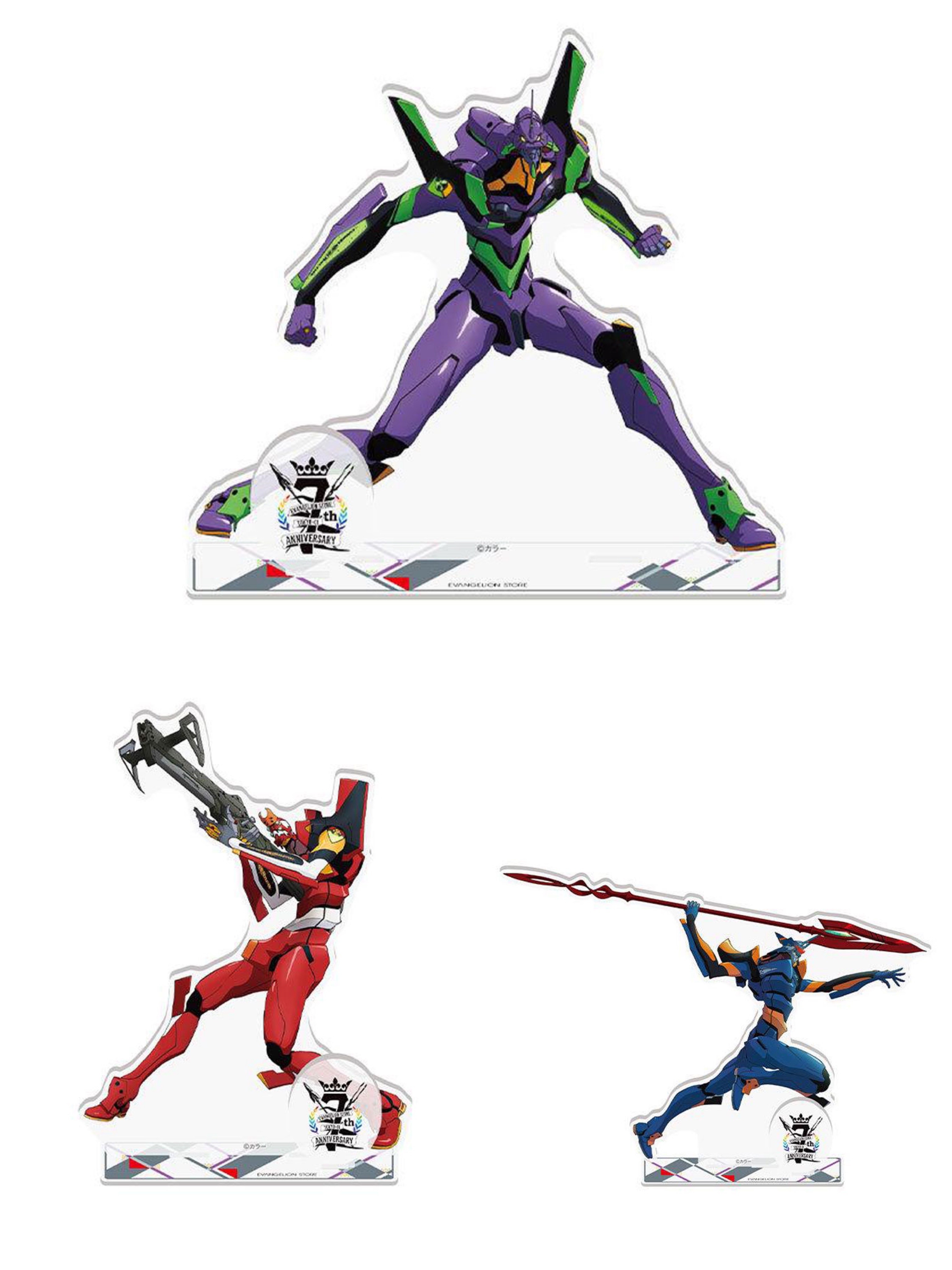 Evastore 預訂2024/7月 EVA STORE TOKYO-01【10周年記念】アクリルスタンド(7周年)