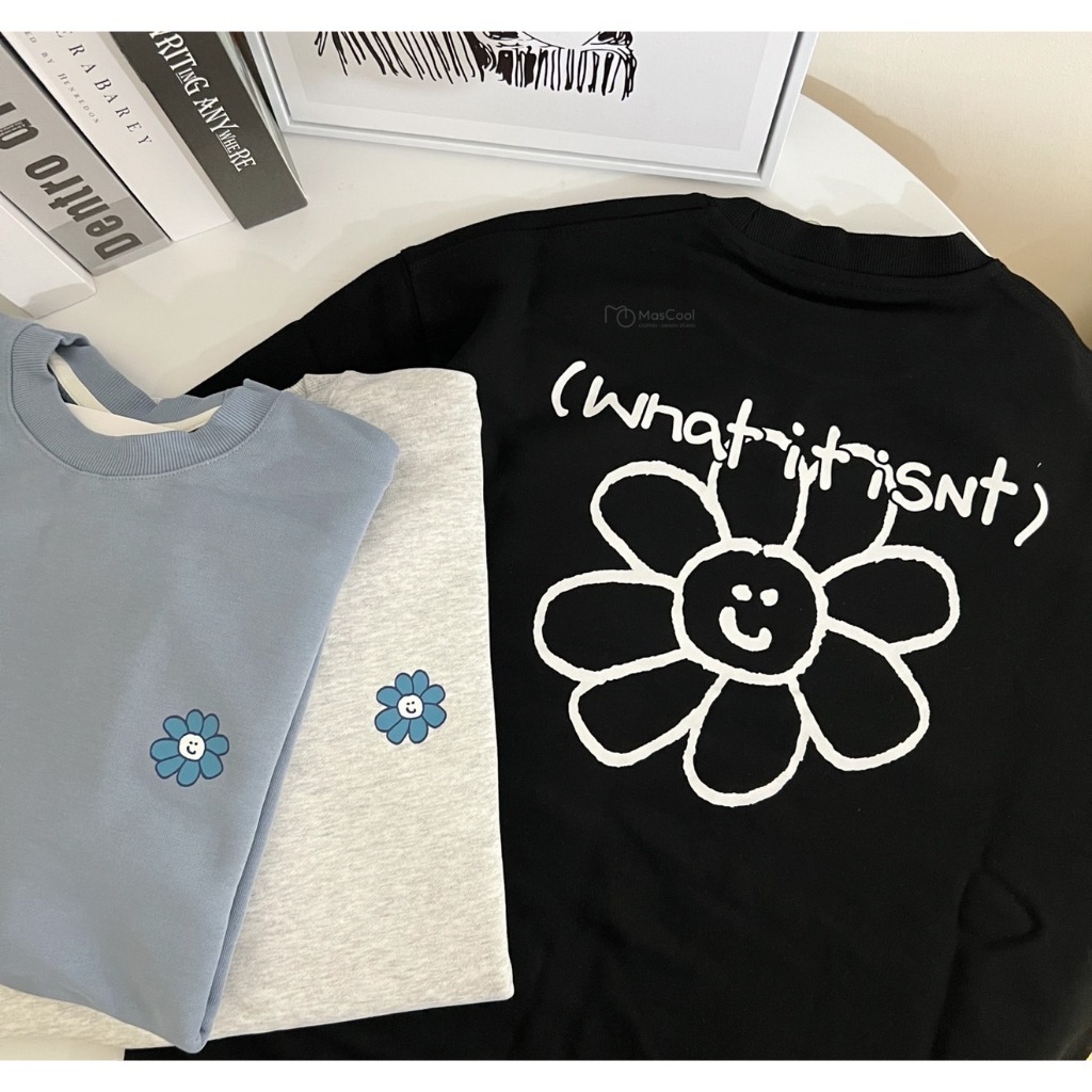 Mark Gonzale 天使花朵大學T