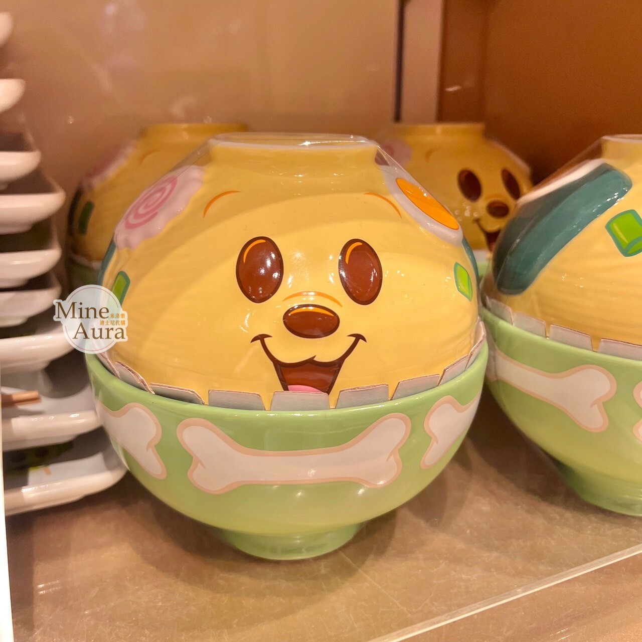 MUNCHLINGS 系列 布魯托 Pluto 陶瓷 碗 2入組 -香港迪士尼樂園