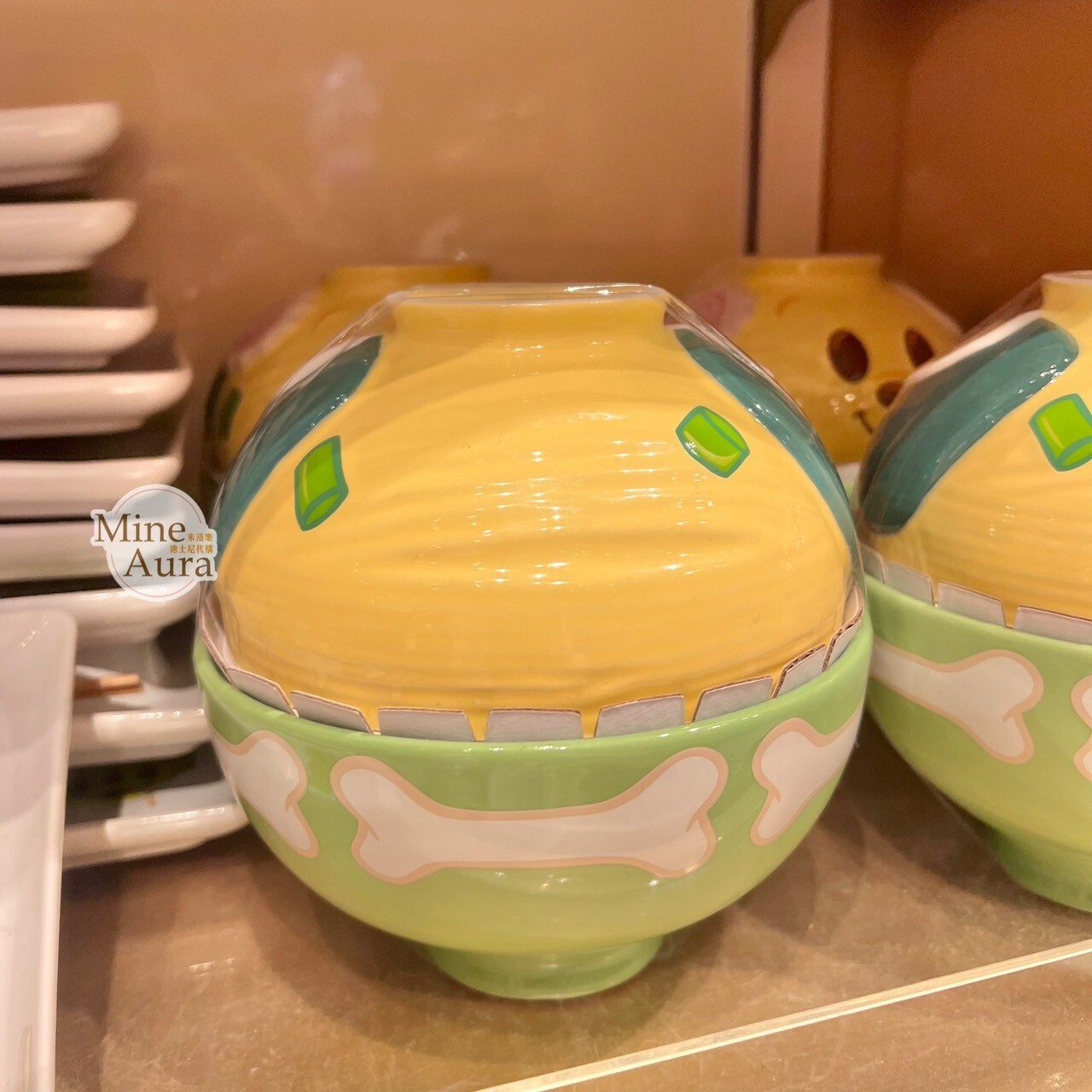 MUNCHLINGS 系列 布魯托 Pluto 陶瓷 碗 2入組 -香港迪士尼樂園