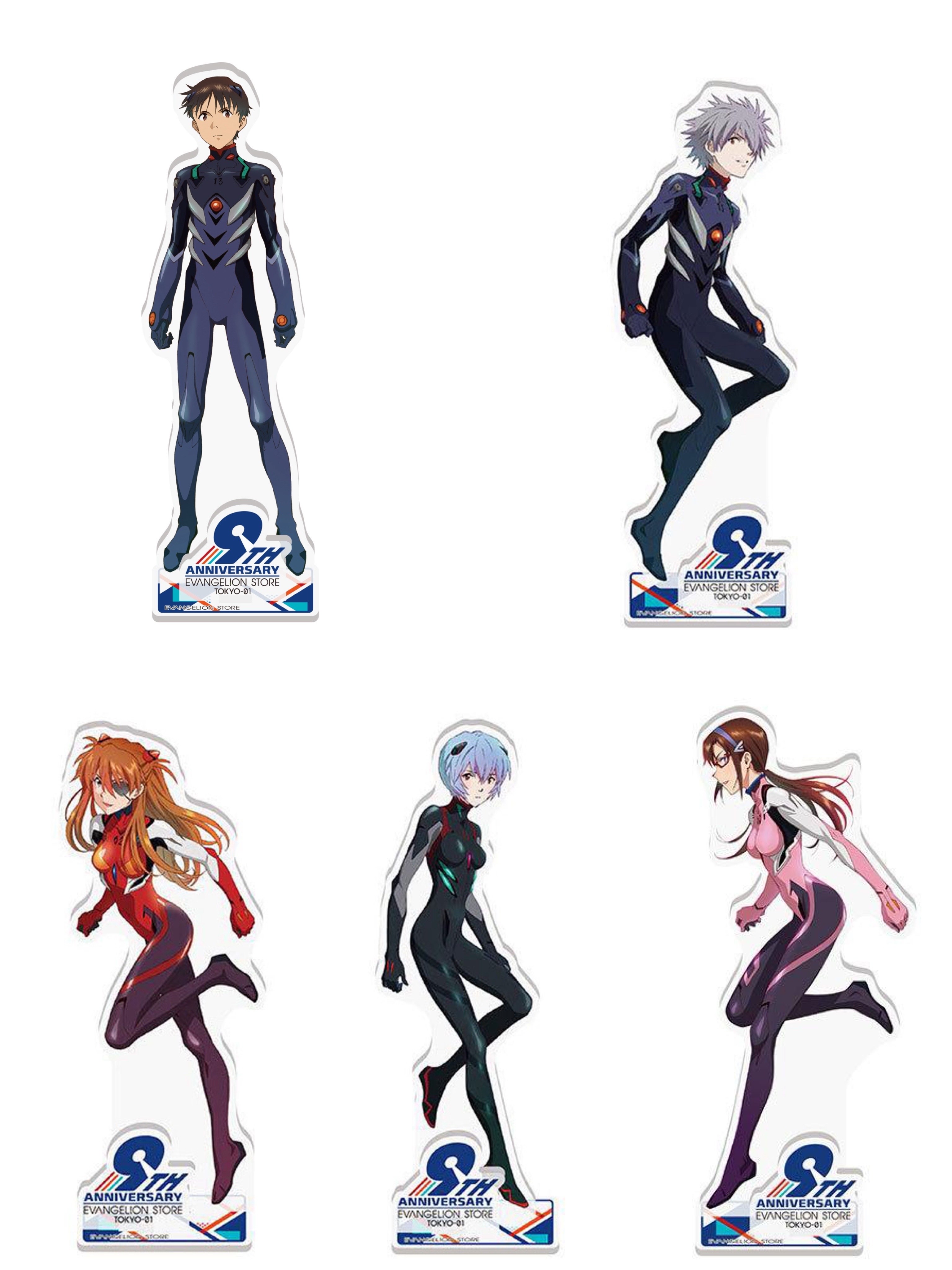 Evastore 預訂2024/7月 EVA STORE TOKYO-01【10周年記念】アクリルスタンド（9周年）