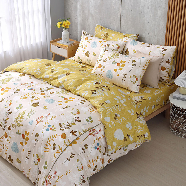 200織精梳棉兩用被  | 2286 巴澤爾 黃  | 鴻宇