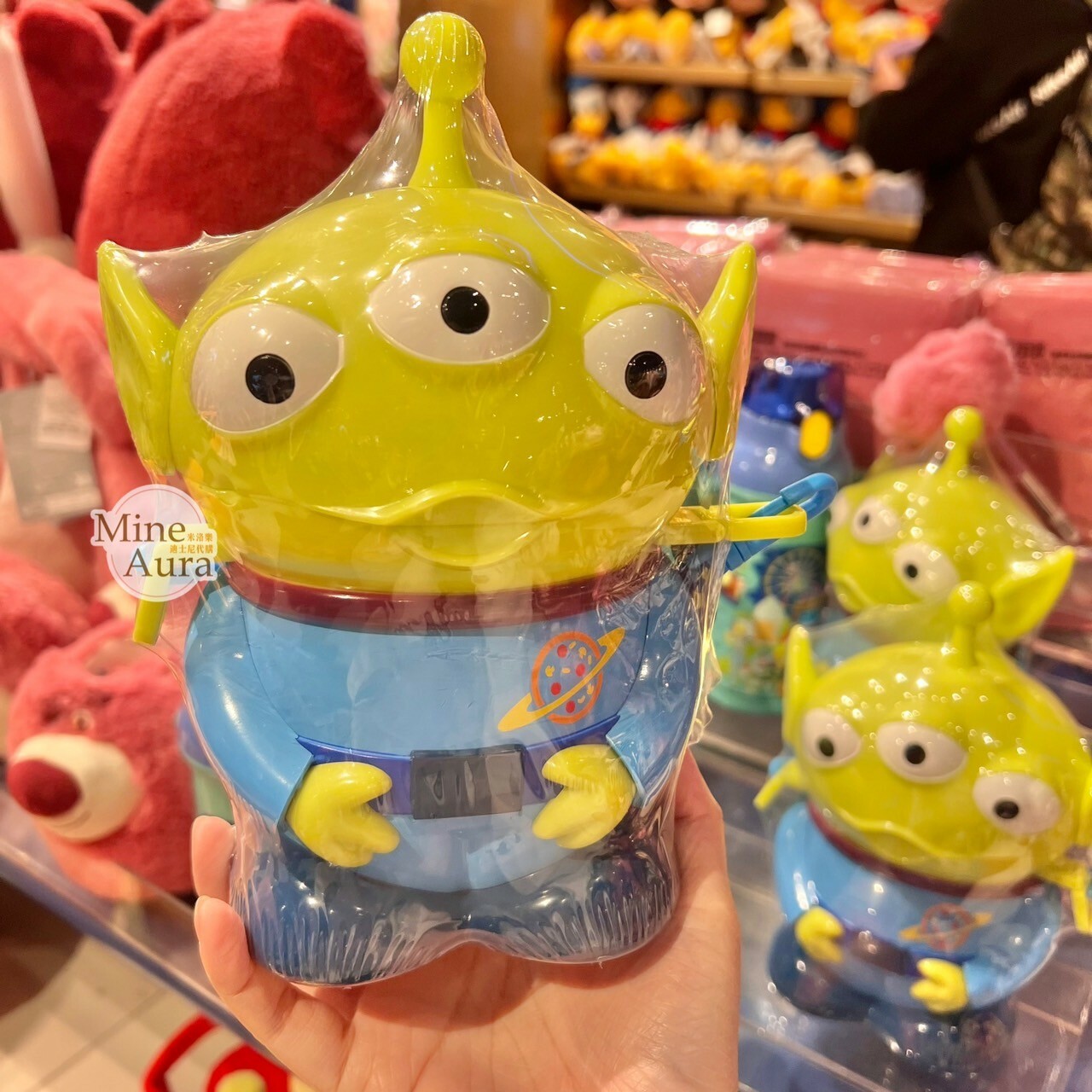 三眼怪 Alien 造型 糖果 收納盒 可斜背 玩具總動員 Toy Story -香港迪士尼樂園