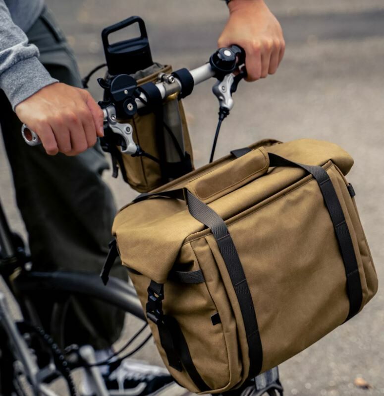 【沃坦】拓荒者 PIONEER 前置物袋 Mini / 卡其 12L（車前架及鋁條需另購）