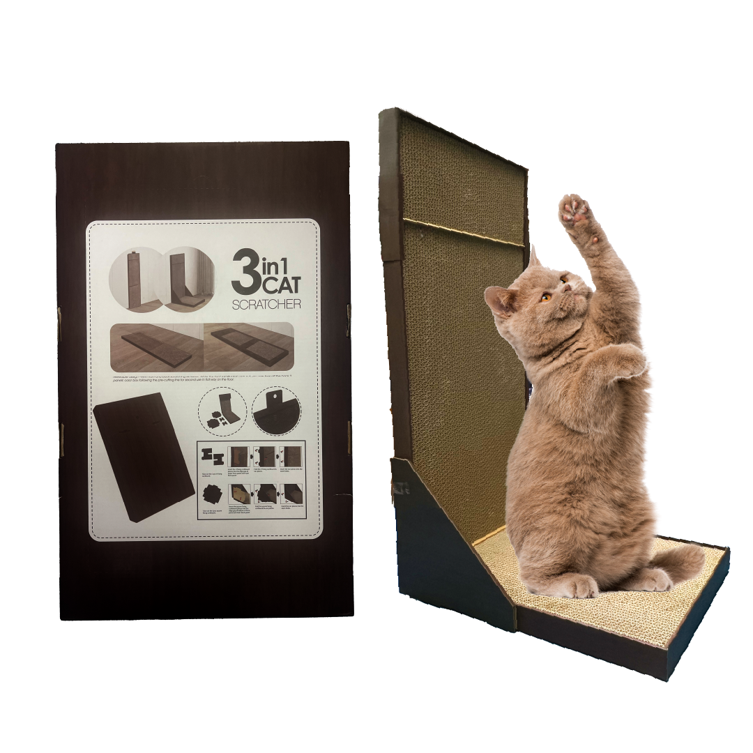 Pawise 多用途三合一貓抓板 (NO.28476)