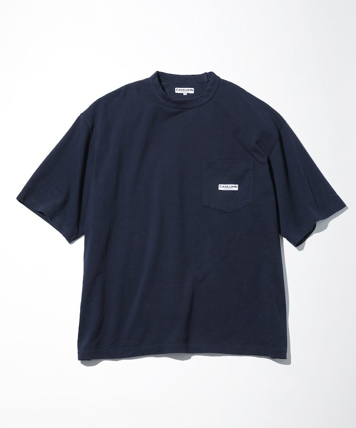 『代購+現貨商品』2024SS Cahlumn Heavy Weight Jersey Pocket T-Shirt 長谷川昭雄 重磅 口袋 logo 短T