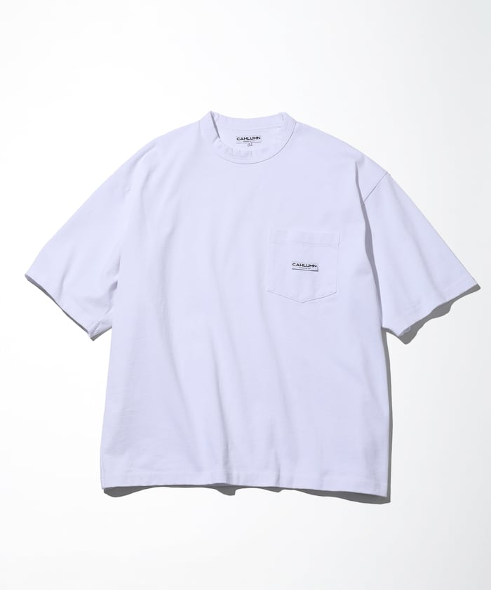 『代購+現貨商品』2024SS Cahlumn Heavy Weight Jersey Pocket T-Shirt 長谷川昭雄 重磅 口袋 logo 短T
