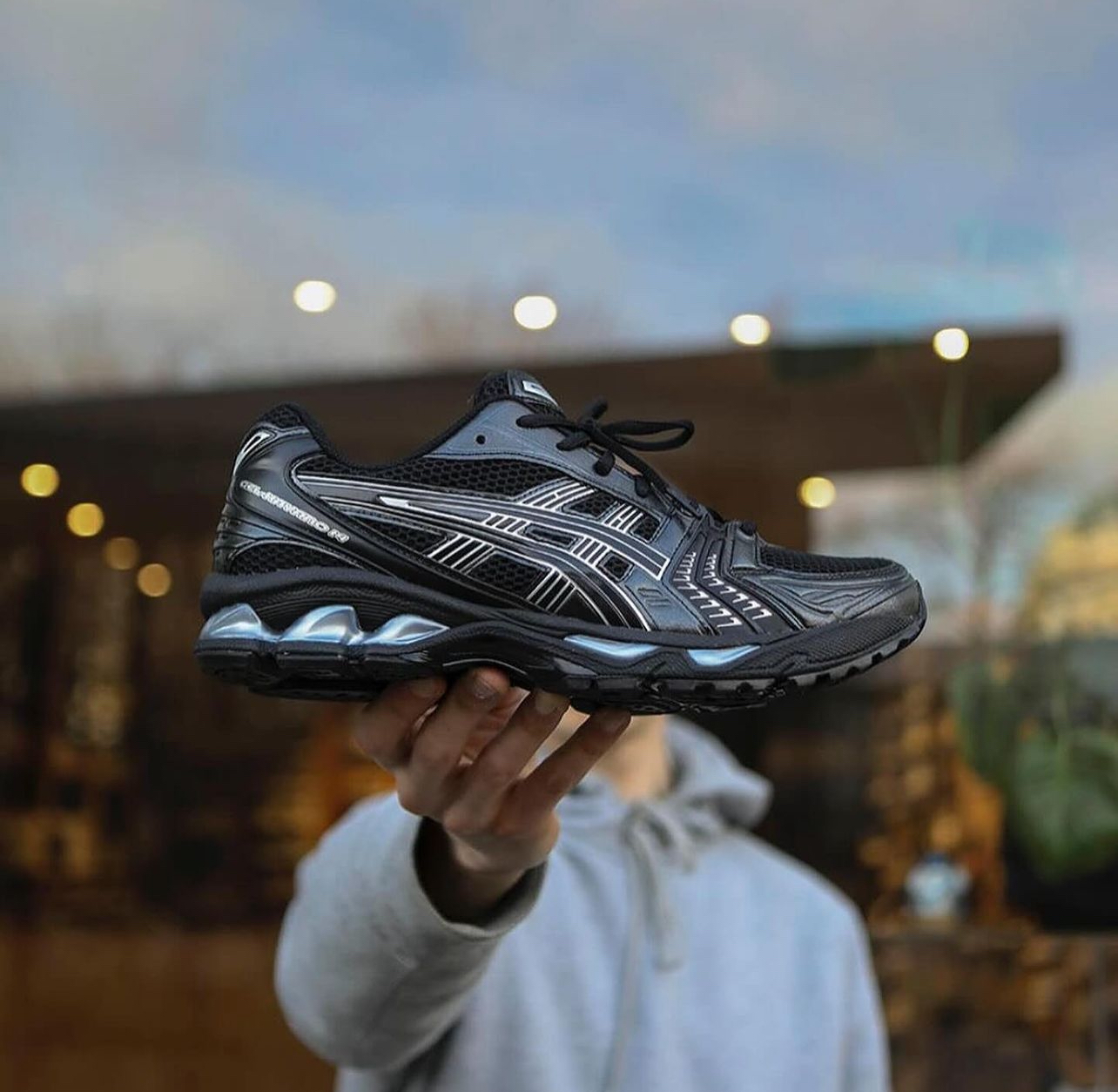 ASICS GEL-KAYANO 14 Black 金屬復古黑銀1201A019006