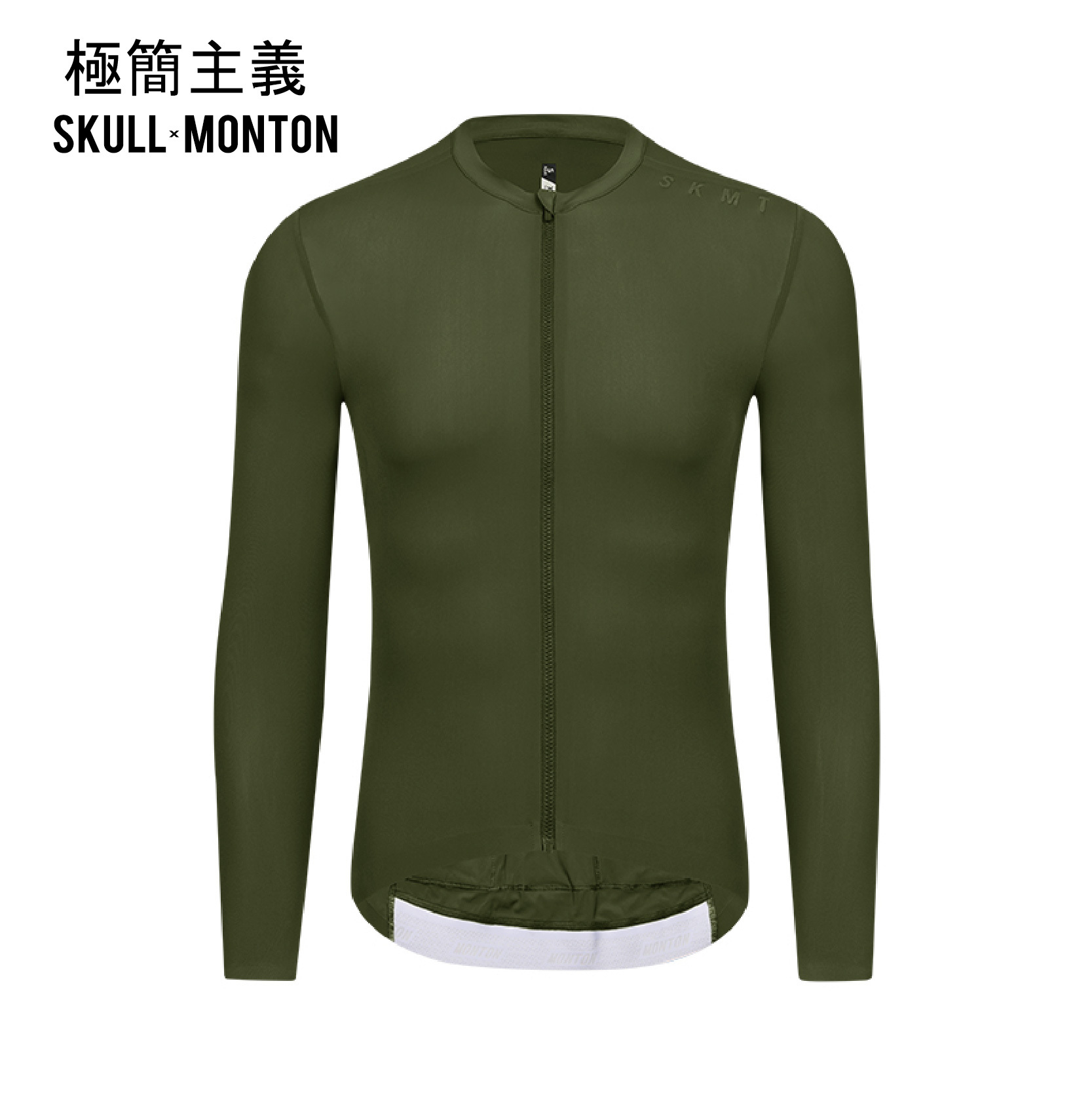 極簡主義軍綠男款長上衣