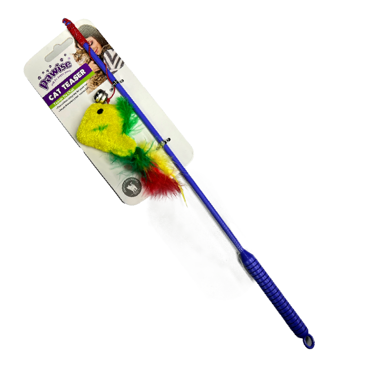 Pawise|三色毛毛蟲貓棒 (NO.28270)