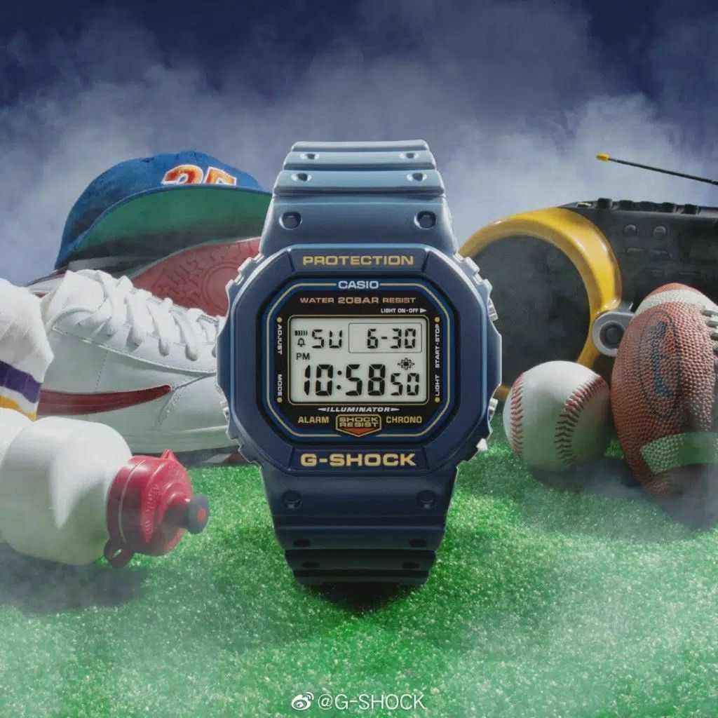 Casio G-Shock DW-5600RB-2 手錶 (香港行貨)