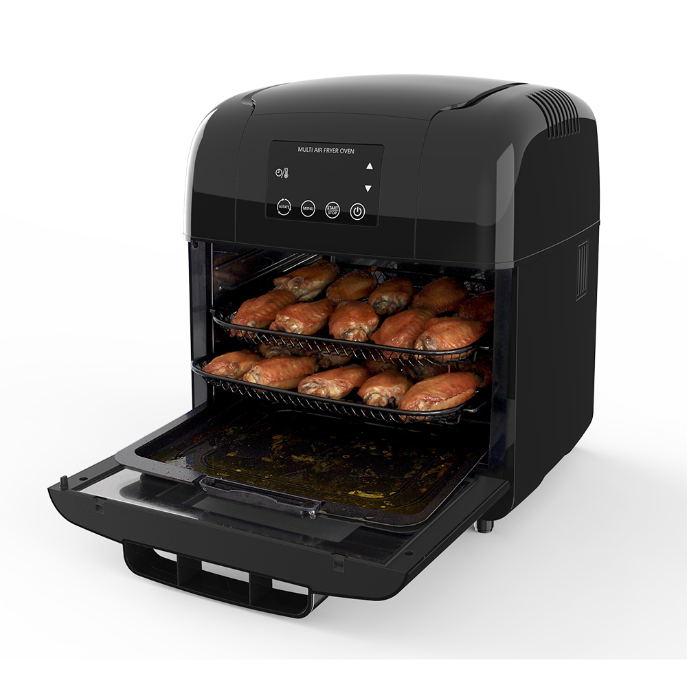 GLOLUX OCHO | Air Fryer Oven, 9.5L Non Toxic Non Stick Easy Cleaning Touch Digital Controls (AIF9050)