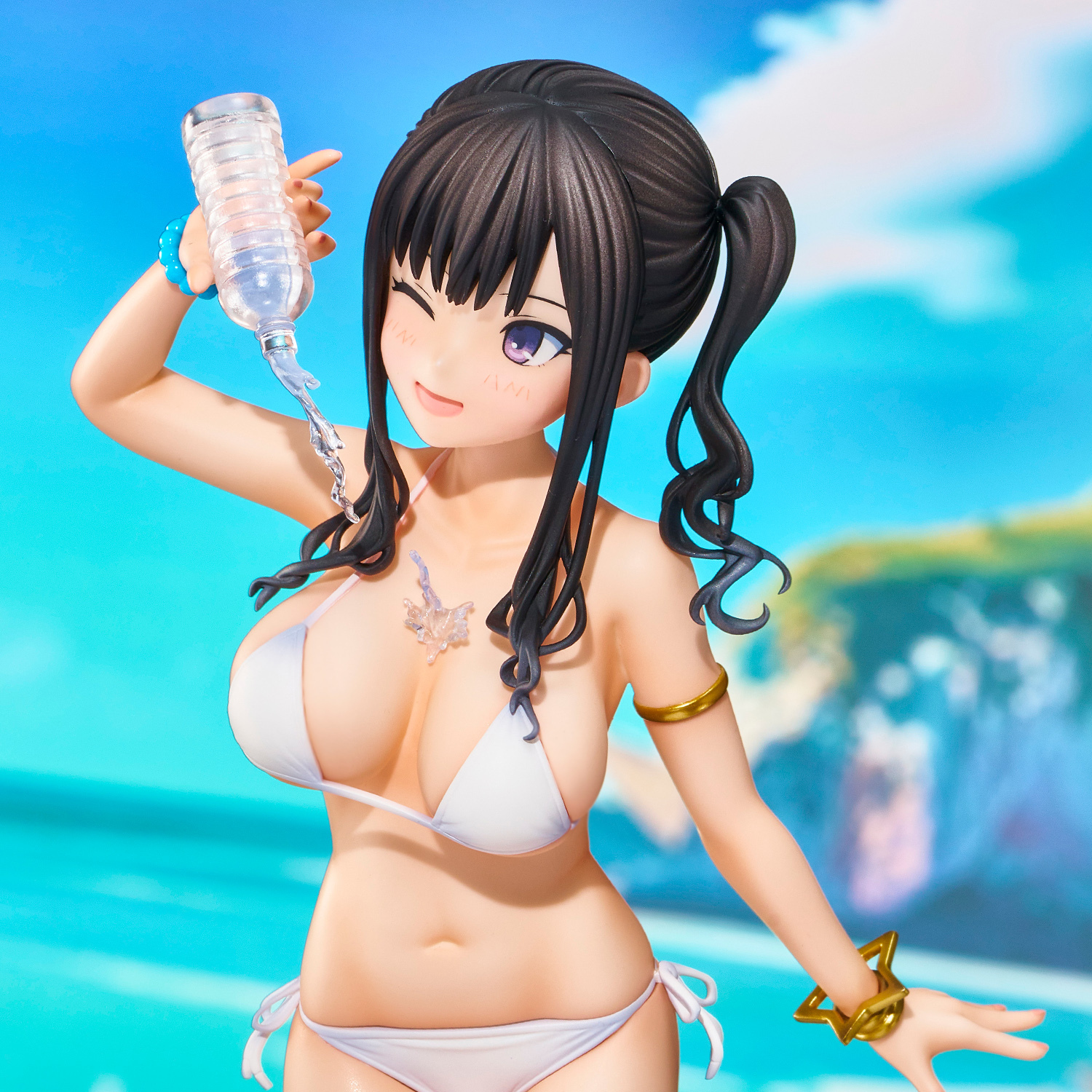 Kaedeko Illustration Sasaki Miyuki -Summer Cloud White Bikini Ver.-