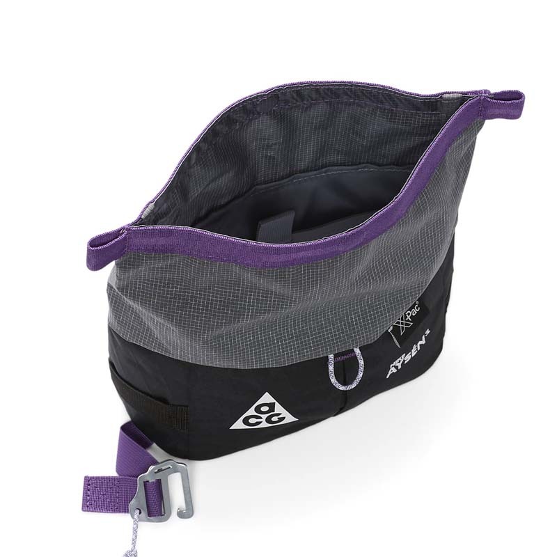 Nike ACG Aysén 腰包 (3 公升) 黑紫 小包 中性 戶外運動 DV4051-010 [台灣現貨]