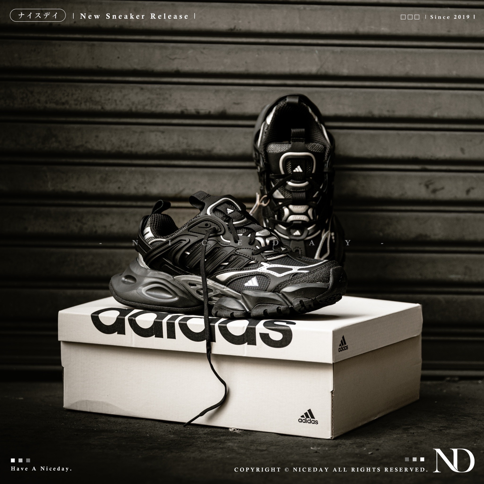 NICEDAY 代購 Adidas XLG Runner Deluxe Black 黑色 黑銀 巴黎世家3XL 平替 老爹鞋 男女 IH0070