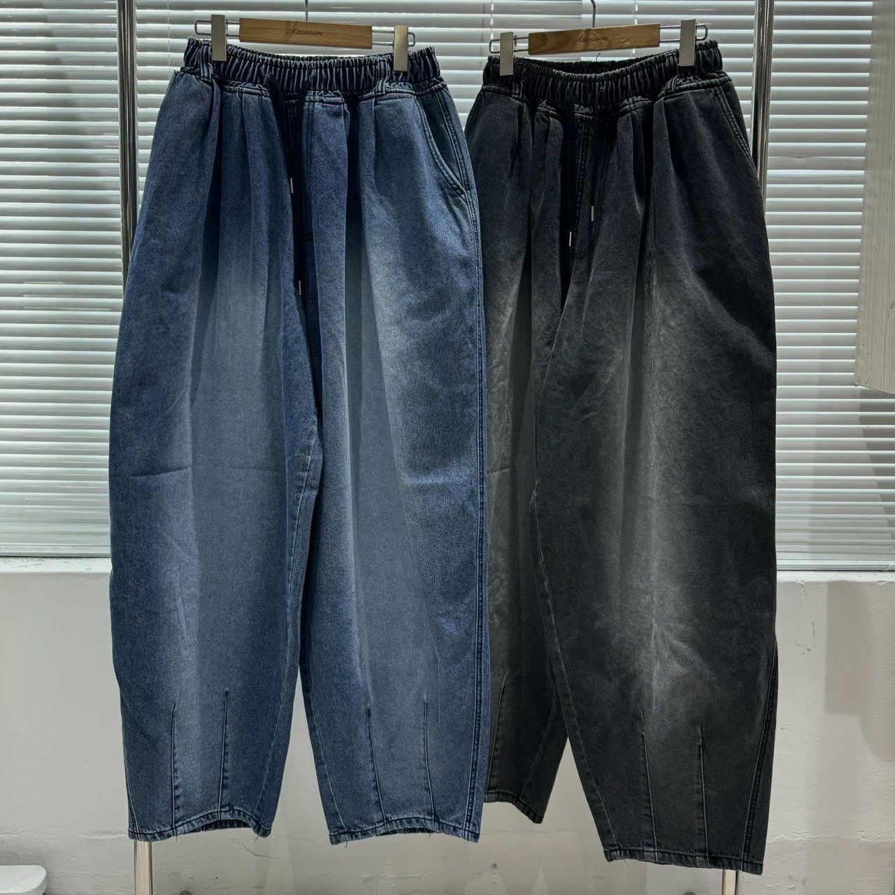 洗水鬆身牛仔褲 BY ATTENTION-130J