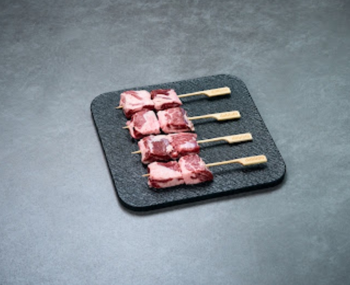 cc9220 西班牙杜洛克豬護心肉串 (4串)