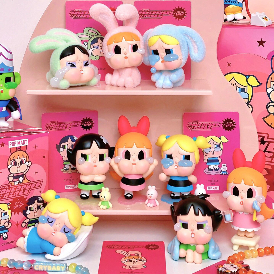 CRYBABY X 飛天小女警 哭娃系列 盲盒 公仔 / 現貨