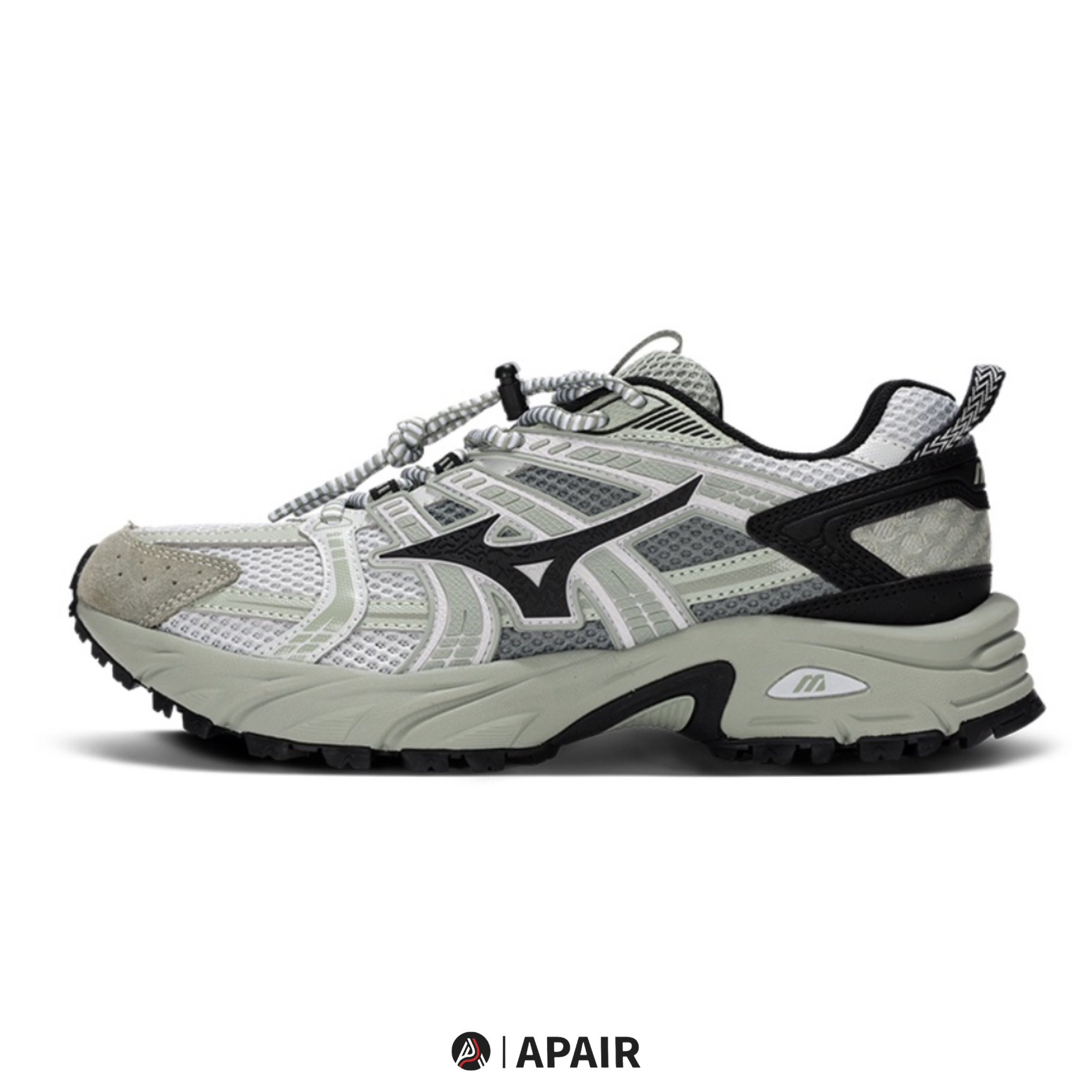 【APAIR】預購 Mizuno FIYI TL 機能鞋款 戶外 草綠黑 D1GH240904