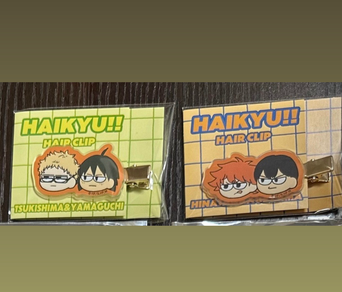 排球少年plaza 限定 髮夾兩款