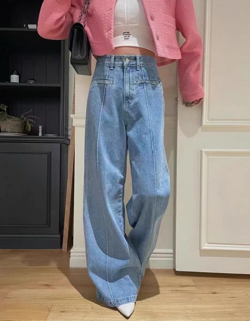 Mar.廣州連線 | 藍色中線氣高磅牛仔褲∣