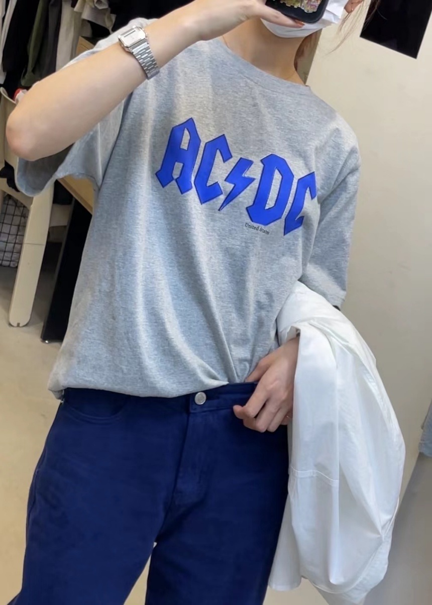 Mar.廣州連線 | acdc搖滾字母T*4色∣