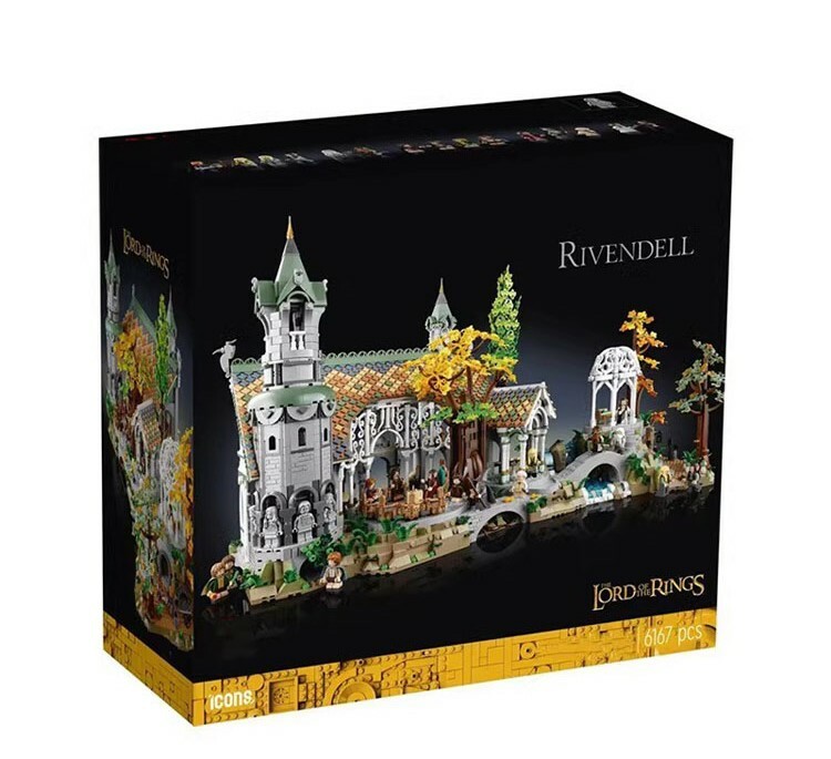 Rivendell Lord of the Rings Building Set