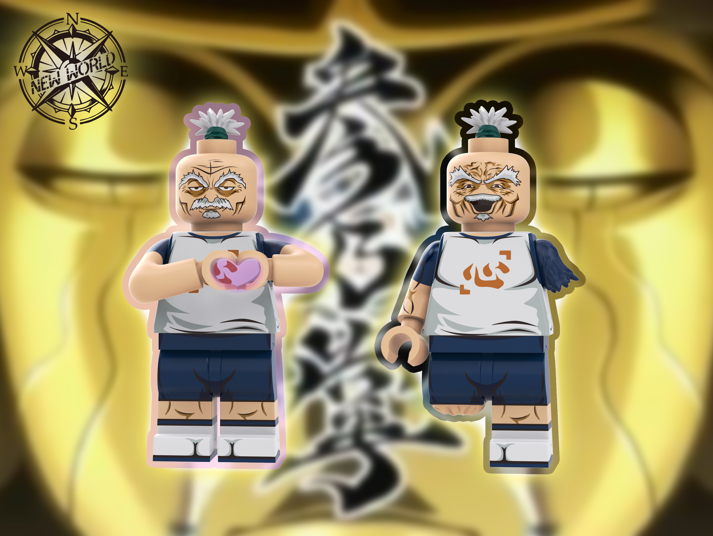 [New World][Preorder] HUNTER×HUNTER -  Aizakku Netero [UVprinted]