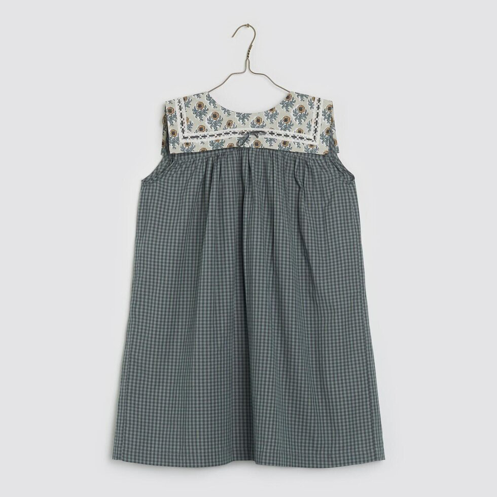 Little Cotton Clothes - Organic Nola Dress - Little Blu