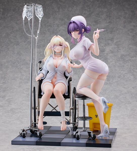 「R18.Japan」「預購」日版 HOTVENUS ゆり＆ステラ 病院ver.SET 萌姫連合 1/4 PVC Figure (只限成年人購買)