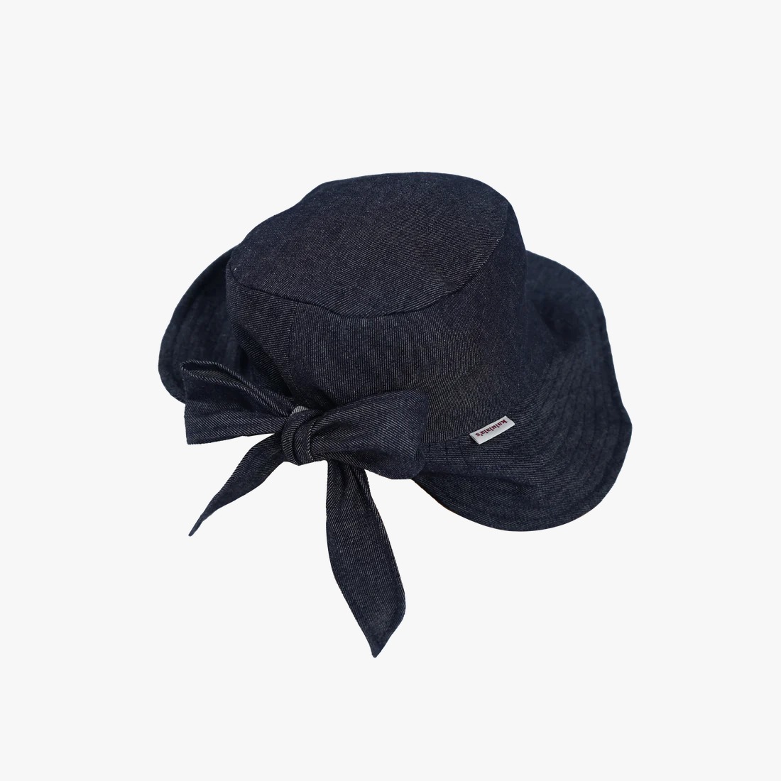 🅐 ✿ earth bowknot denim hat ✿