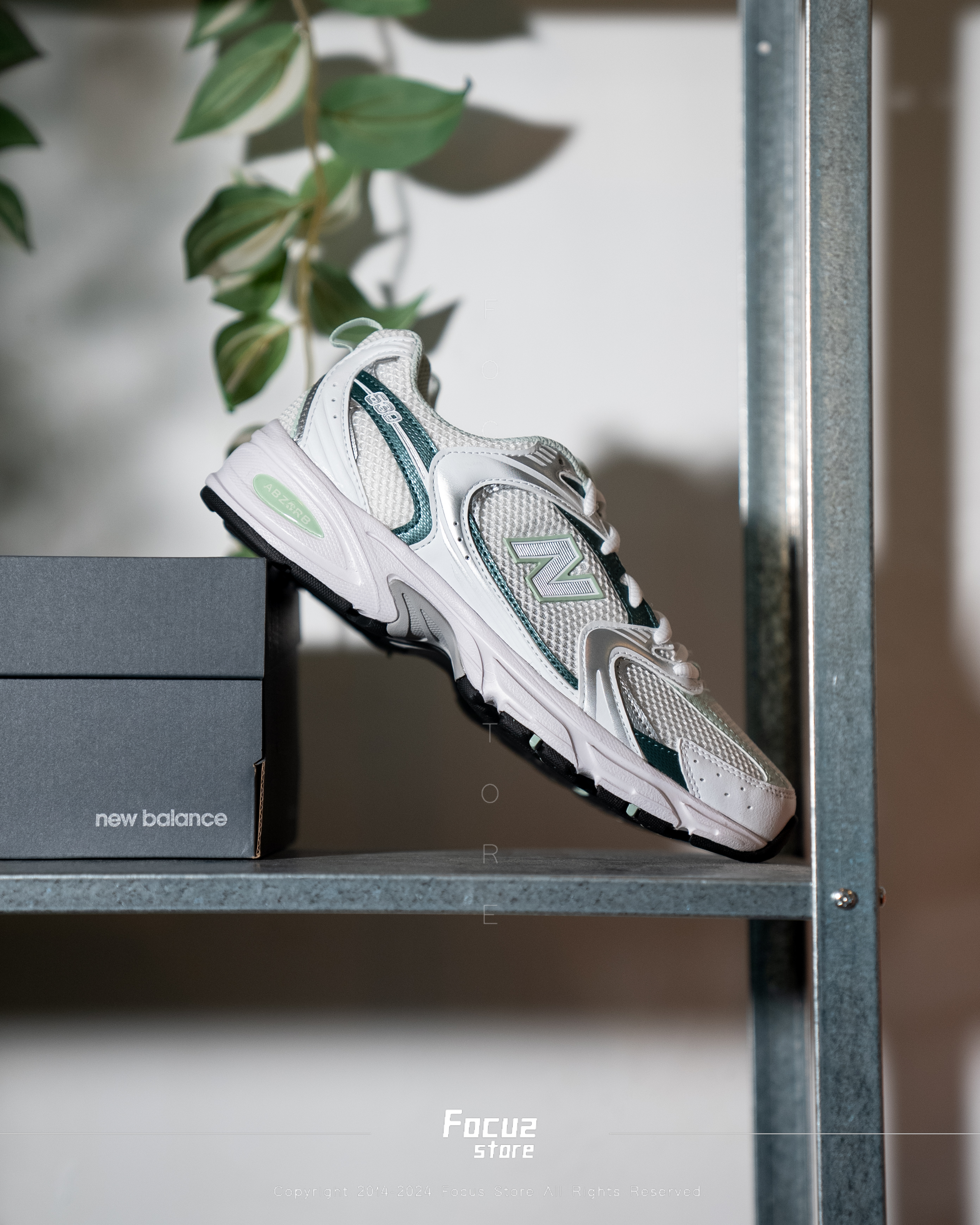 【Focus Store】現貨秒發 New Balance 530 "White Green" 白綠 MR530RB