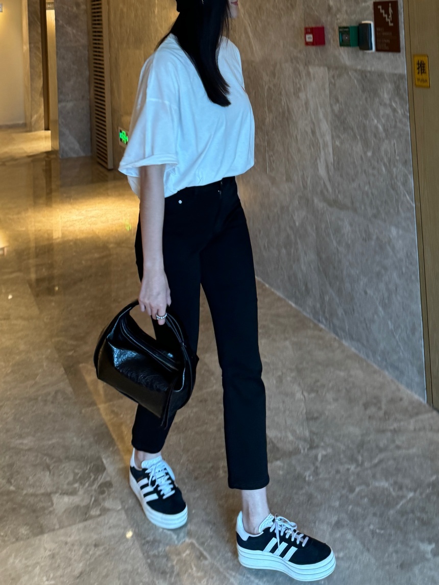 Mar.廣州連線 | 小鳥腳彈力法棍褲*4色∣