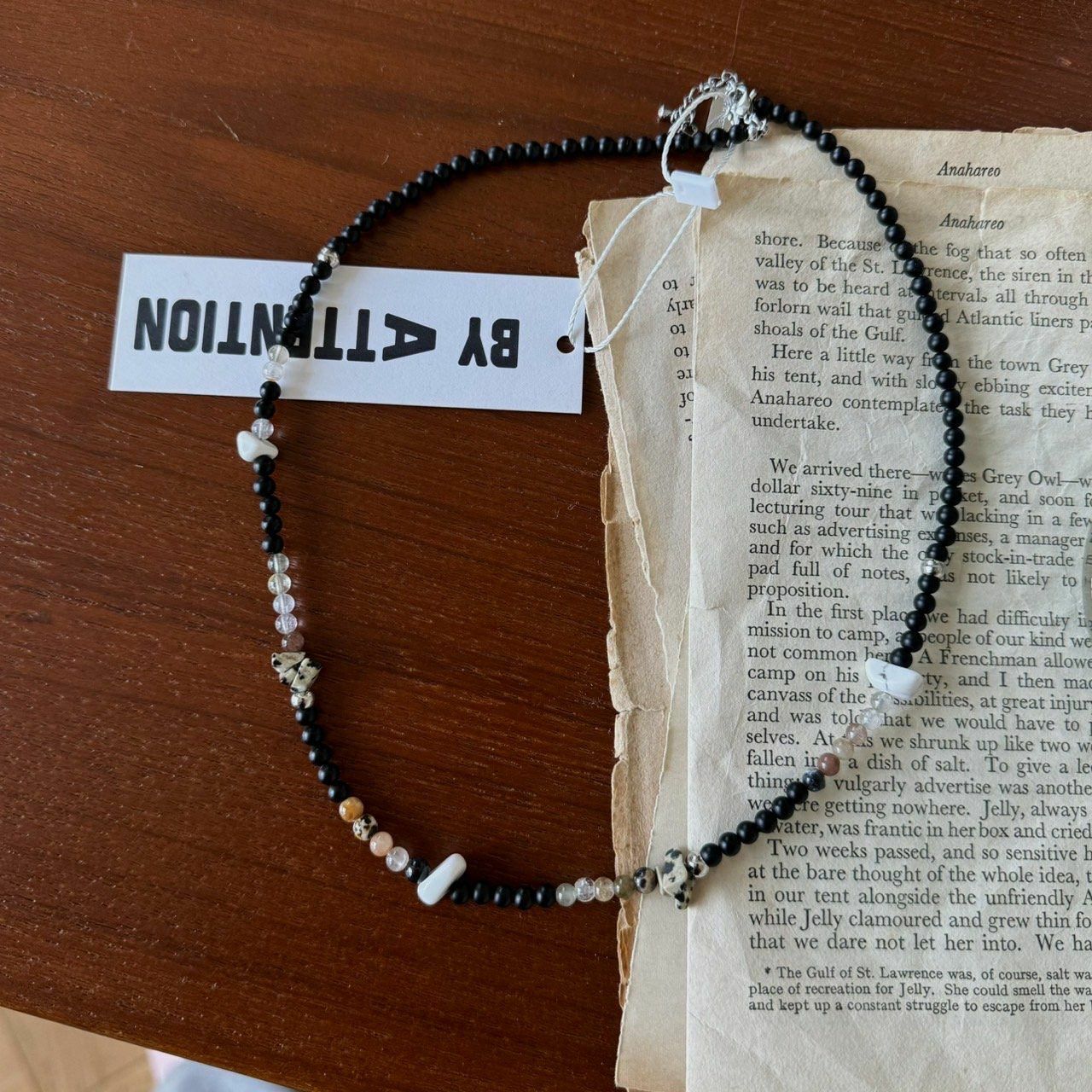 算盤珠頸鏈 BY ATTENTION-135A