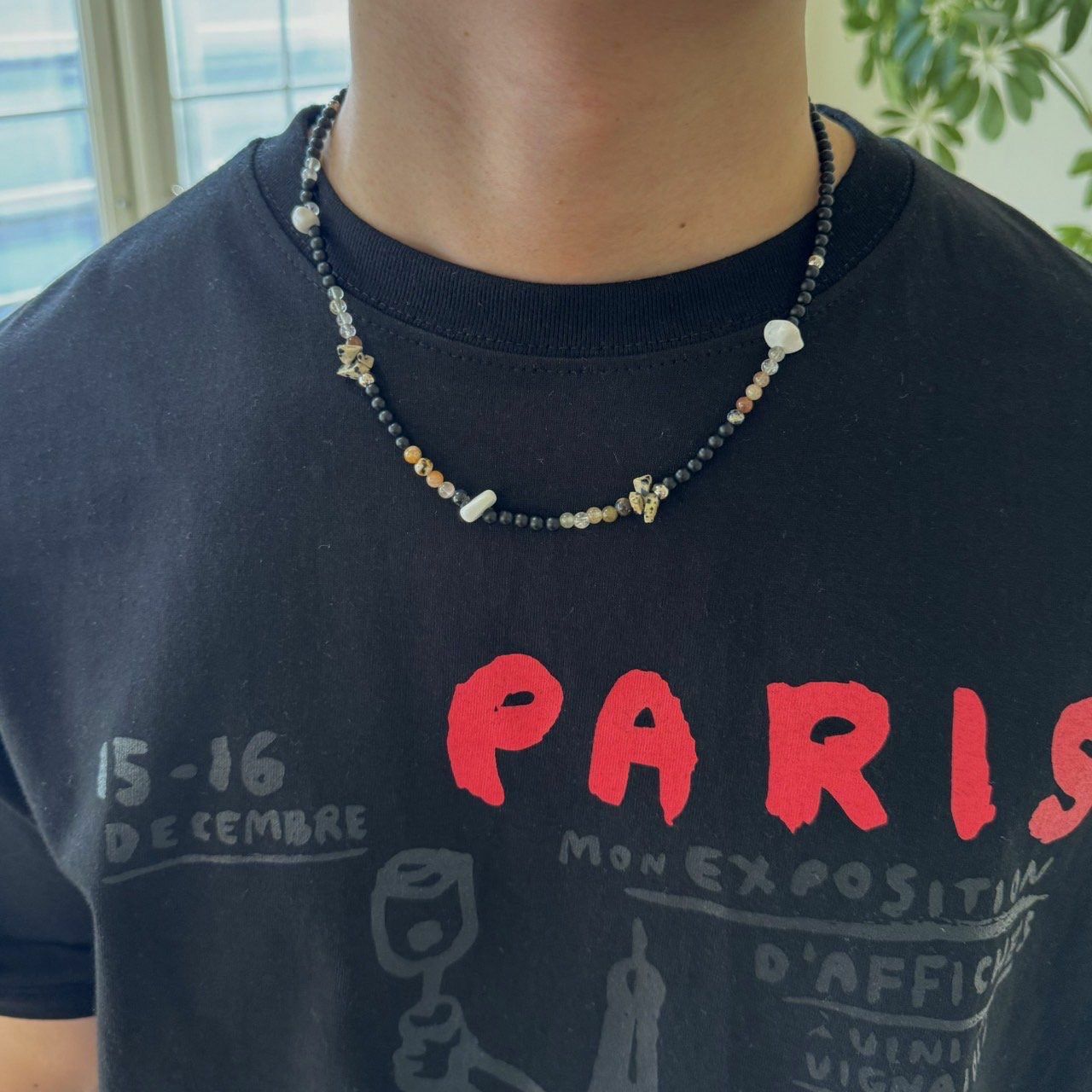 算盤珠頸鏈 BY ATTENTION-135A