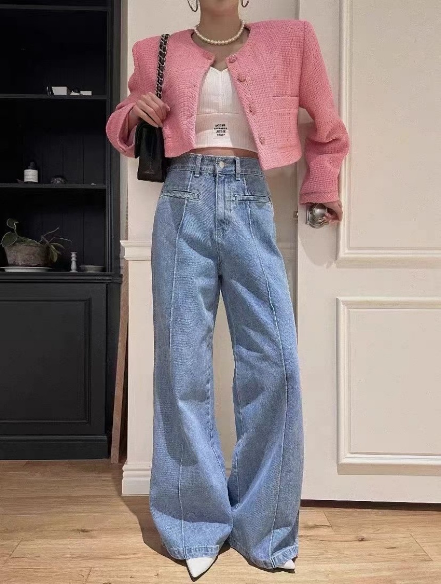 Mar.廣州連線 | 藍色中線氣高磅牛仔褲∣