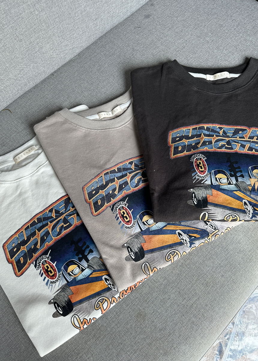 Mar.廣州連線 | bunKer字母T*4色∣