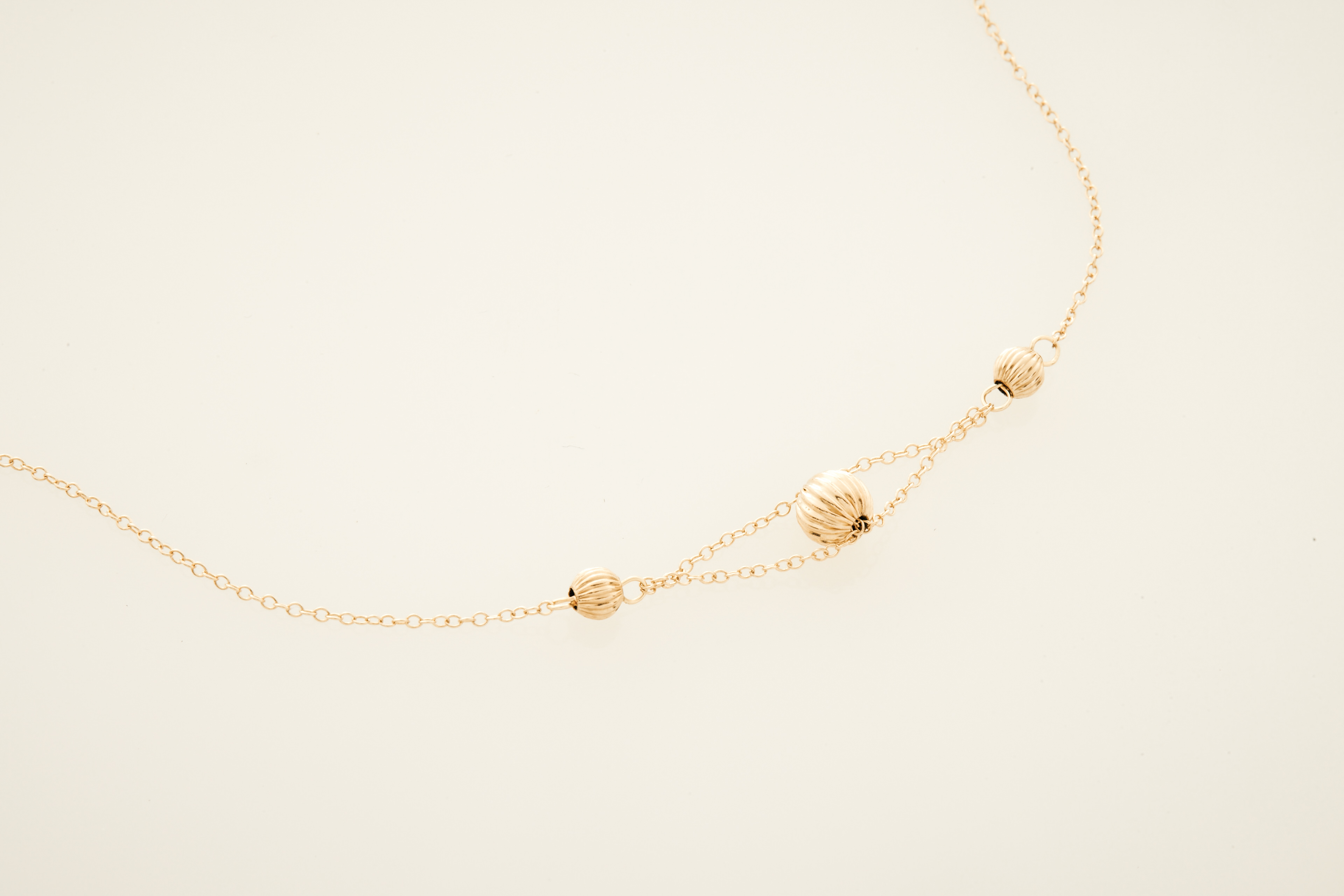 B149 | 14KGF 金球手鍊